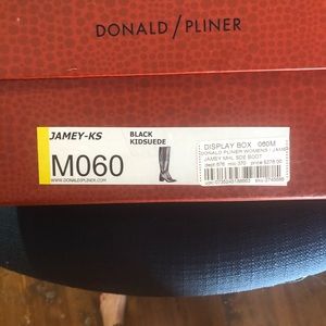 Donald/Pliner Kid Glove Boots